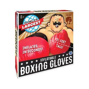 NEW World's Largest Inflatable Boxing Gloves 1.5 ft Tall